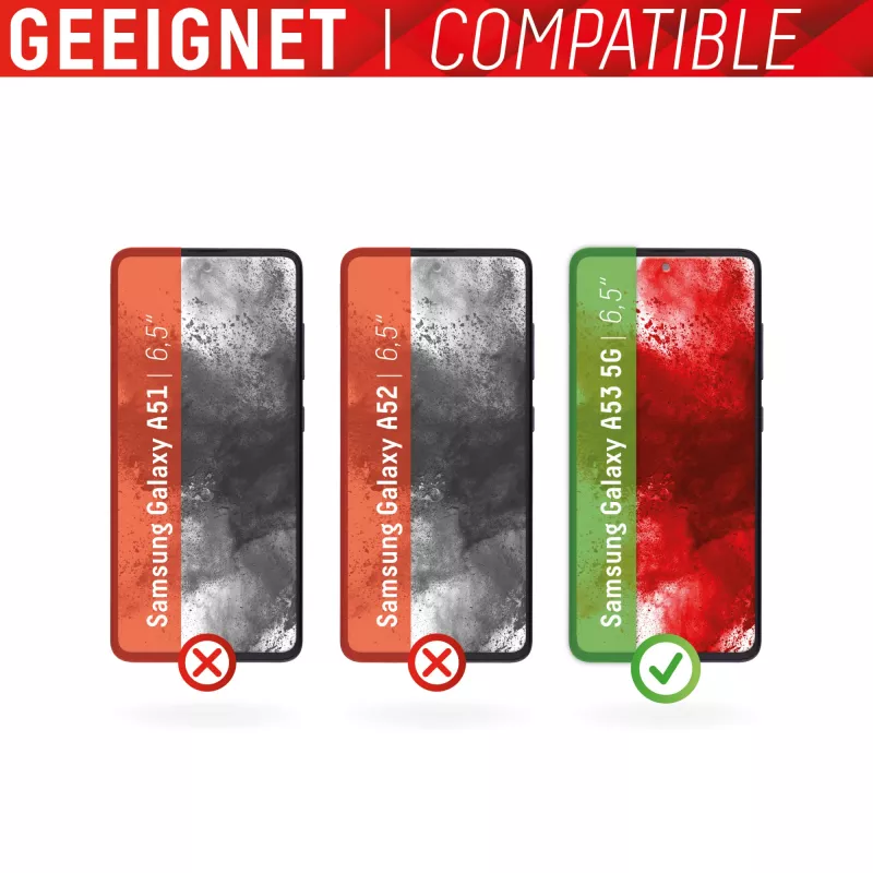 Displex ekraanikaitse + ümbris Samsung Galaxy A53 5G karastatud klaas