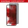 Displex Privacy ekraanikaitse (10H) Samsung Galaxy S22/S23 jaoks, Eco kinnitusraam, privaatsusfilter
