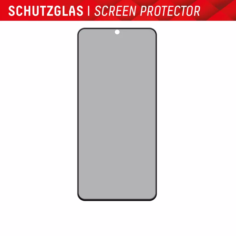 Displex Privacy ekraanikaitse (10H) Samsung Galaxy S22/S23 jaoks, Eco kinnitusraam, privaatsusfilter