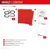 Displex Full Cover Camera Lens Glass iPhone 15/15 Plus, 10H, täielik kaamerakaitse, Quick Mount, 2 tk