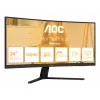 AOC B3 CU34B3E arvutimonitor 86,4 cm (34 tolli) 3440 x 1440 pikslit Wide Quad HD LED Must