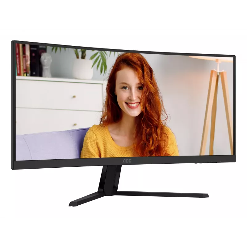 AOC B3 CU34B3E arvutimonitor 86,4 cm (34 tolli) 3440 x 1440 pikslit Wide Quad HD LED Must
