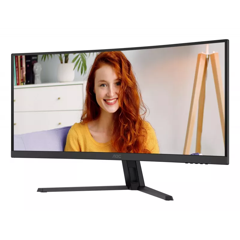AOC B3 CU34B3E arvutimonitor 86,4 cm (34 tolli) 3440 x 1440 pikslit Wide Quad HD LED Must
