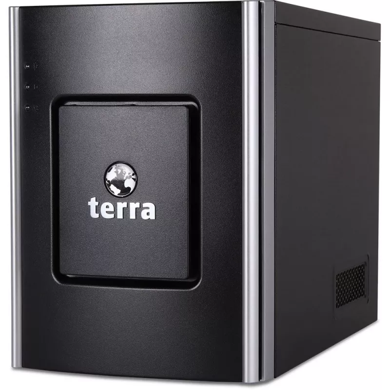 TERRA MINISERVER G6 E-2434/32/2x960/C/WS2025E, 3,4 GHz, E-2434, 32 GB, DDR5-SDRAM, 1,92 TB, minitorn