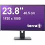 TERRA 3030250 arvutimonitor 60,5 cm (23,8 tolli) 1920 x 1080 pikslit Full HD LED Must