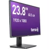 TERRA 3030250 arvutimonitor 60,5 cm (23,8 tolli) 1920 x 1080 pikslit Full HD LED Must