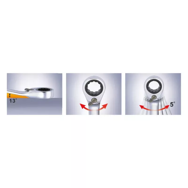 Kombineeritud mutrivõti KS Tools 503.5914 14 mm kroom-vanaadiumteras