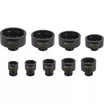 Padrunikomplekt KS Tools 450.5020 — 9 padrunipead, kaal 7,82 kg