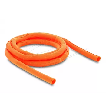 Kaablikaitseümbris isesulguv DELOCK 2 m x 10 mm oranž