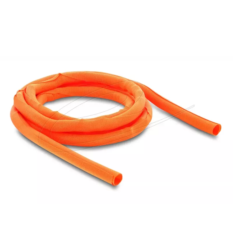 Kaablikaitseümbris isesulguv DELOCK 2 m x 10 mm oranž