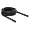 DELOCK kaablikaitseümbr isesulguv kahekihiline 5 m x 19 mm must