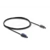Fiiberoptiline adapterkaabel DELOCK 90999 multi-mode POF 2 m must/hall