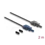 Fiiberoptiline adapterkaabel DELOCK 90999 multi-mode POF 2 m must/hall