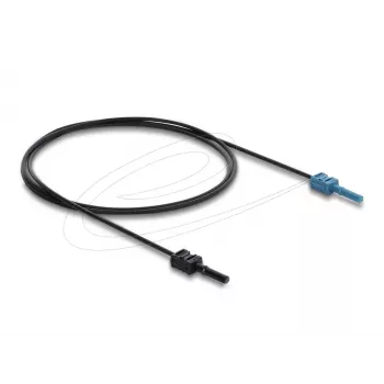 Fiiberoptiline adapter DELOCK 91023 mitmerežiimiline, plastikust POF-kaabel 1,0 m, must/sinine