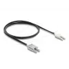 Fiiberoptiline adapterkaabel DELOCK 91027 multi-mode 100 cm must/hall, 1 tk