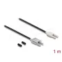 Fiiberoptiline adapterkaabel DELOCK 91027 multi-mode 100 cm must/hall, 1 tk