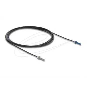 DELOCK 91035 fiiberoptiline adapterkaabel multi-mode 3 m, must/hall/sinine, 1 tk