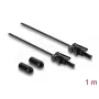 Fiiberoptiline adapter DELOCK 91036 multi-mode, must, 100 cm kaabel, 1 tk.