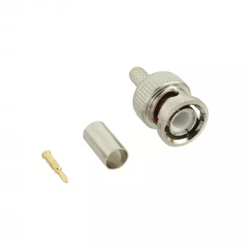 InLine BNC Crimping Plug for RG59 Video kaabel, Bronze, 7 g, 70 mm, 123 mm, 15 mm, 9 g