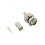 InLine BNC Crimping Plug for RG59 Video kaabel, Bronze, 7 g, 70 mm, 123 mm, 15 mm, 9 g