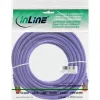 InLine plaasterkaabel S/FTP PiMF Cat.6 250MHz PVC vask lilla 7,5m