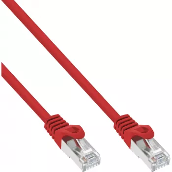 InLine patch-kaabel F/UTP Cat.5e punane 3m, 3 m, Cat5e, F/UTP (FTP), RJ-45, RJ-45, Punane