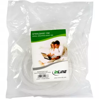 InLine Spiral Wrapping Band 10m nature 20mm Valge 449g