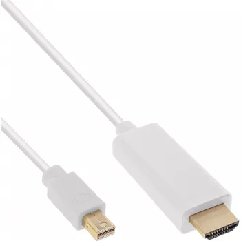 InLine Mini DisplayPort HDMI-le 4K2K heliga adapterkaabel 4K2K 5m