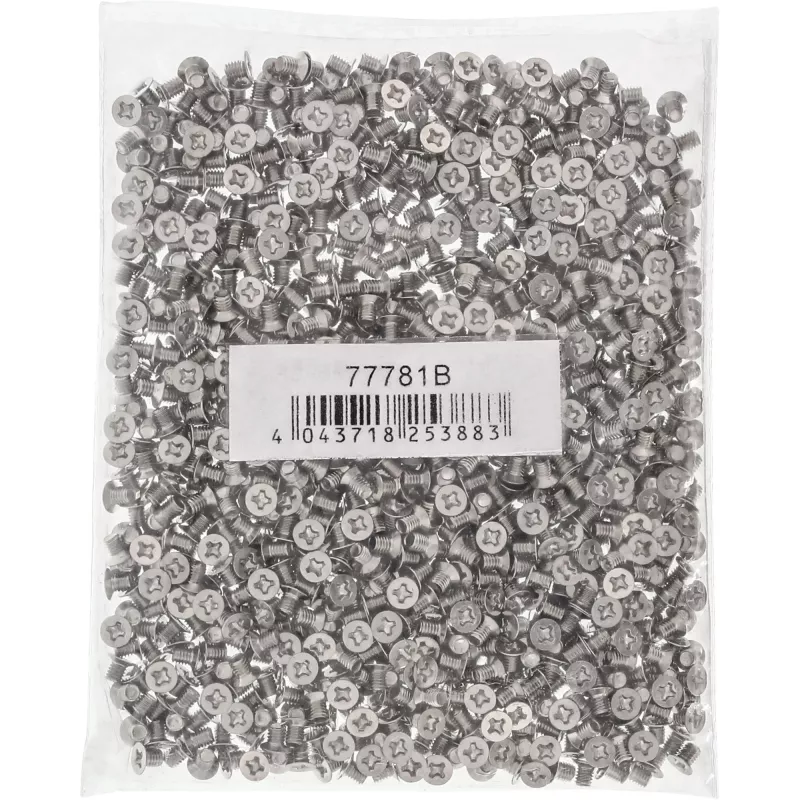InLine kruvi 3,5-tollistele HDD/SSD-dele, 3 mm, lame pea, hõbedane 1000 tk pakend