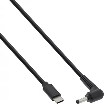 InLine USB-C BenQ/ASUS sülearvuti laadimiskaabel (ümmargune/väike), 2 m