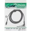 InLine USB-C BenQ/ASUS sülearvuti laadimiskaabel (ümmargune/väike), 2 m