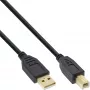 InLine B-34518S USB-kaabel USB 2.0 2 m USB A USB B Must