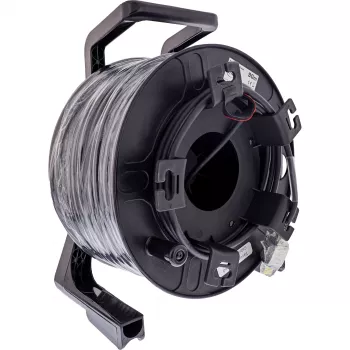 InLine võrgukaabli rull IP67 välistingimustesse PUR Harting, Cat.6A S/FTP, 90m
