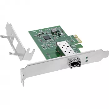 Sisemine võrgukaart InLine 51125N, fiiber, 1000 Mbit/s, PCI Express