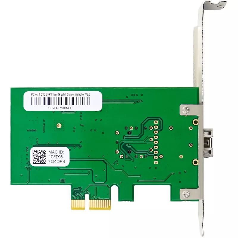 Sisemine võrgukaart InLine 51125N, fiiber, 1000 Mbit/s, PCI Express