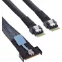 InLine 27663B Serial Attached SCSI (SAS) kaabel 0,75 m 32 Gbit/s