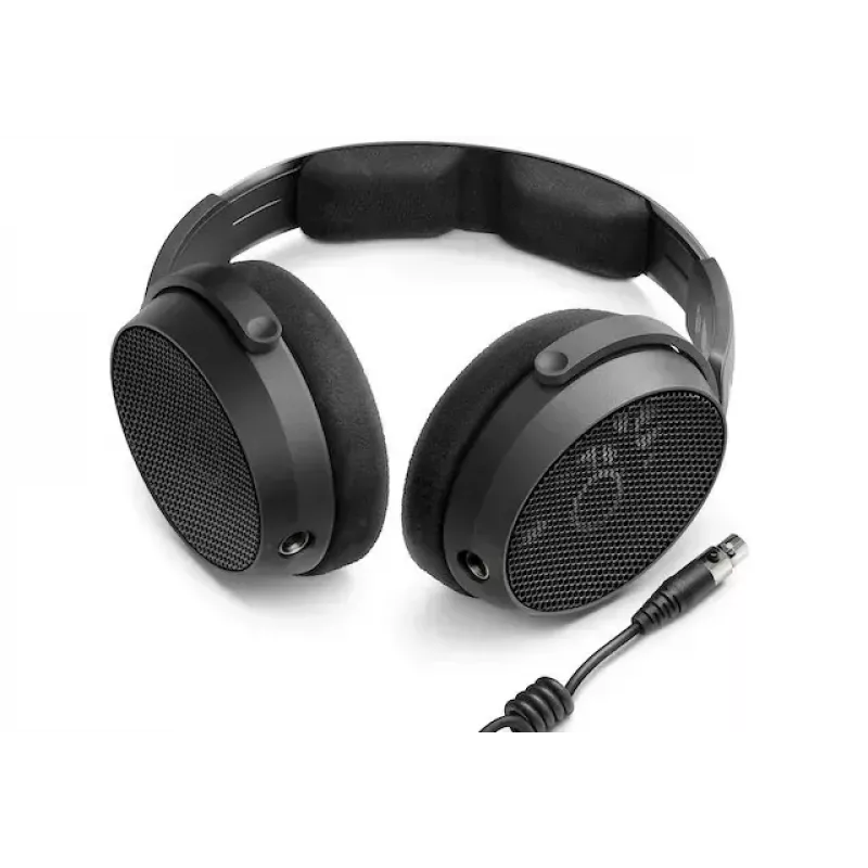 Kõrvapealsed juhtmega stuudiokõrvaklapid Sennheiser HD 490 PRO PLUS — avatud akustiline disain, 38 mm draiverid, 130 Ω, 1,8 m kaabel, kokkupandav, must