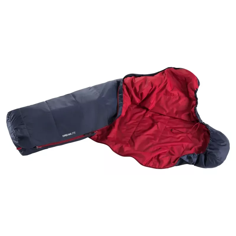 Magamiskott DEUTER Dreamlite L — täiskasvanute matkamudel, Ripstop sinine, 2200×790×490 mm