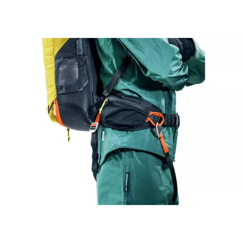 Laviiniseljakott DEUTER Alproof Lite 22 – 22 L, kurkum/must, kerge, vastupidav