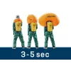 Laviiniseljakott DEUTER Alproof Lite 22 – 22 L, kurkum/must, kerge, vastupidav