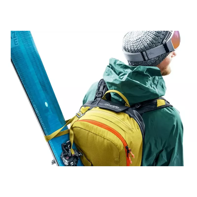Laviiniseljakott DEUTER Alproof Lite 22 – 22 L, kurkum/must, kerge, vastupidav