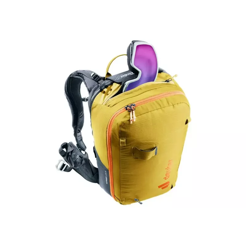 Laviiniseljakott DEUTER Alproof Lite 22 – 22 L, kurkum/must, kerge, vastupidav