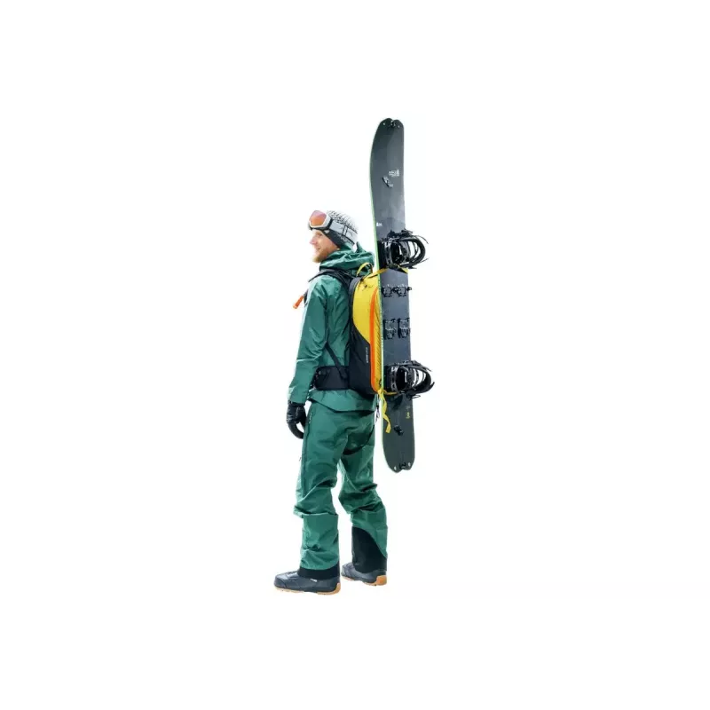 Laviiniseljakott DEUTER Alproof Lite 22 – 22 L, kurkum/must, kerge, vastupidav