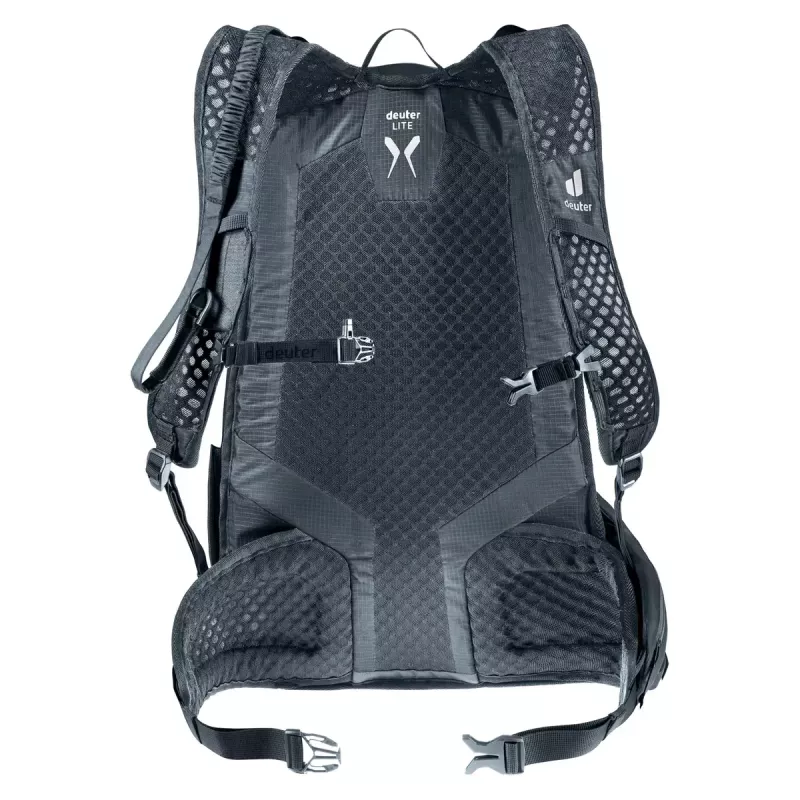 Sport seljakott DEUTER Updays 26 — 26 L, Must, Polüamiid, 51×31×23 cm, PFAS-vaba