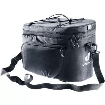 Jalgratta pakiraami kott DEUTER Rack Bag 10 — tagumine kinnitus, 10 L, kangas, 180×310×220 mm, must