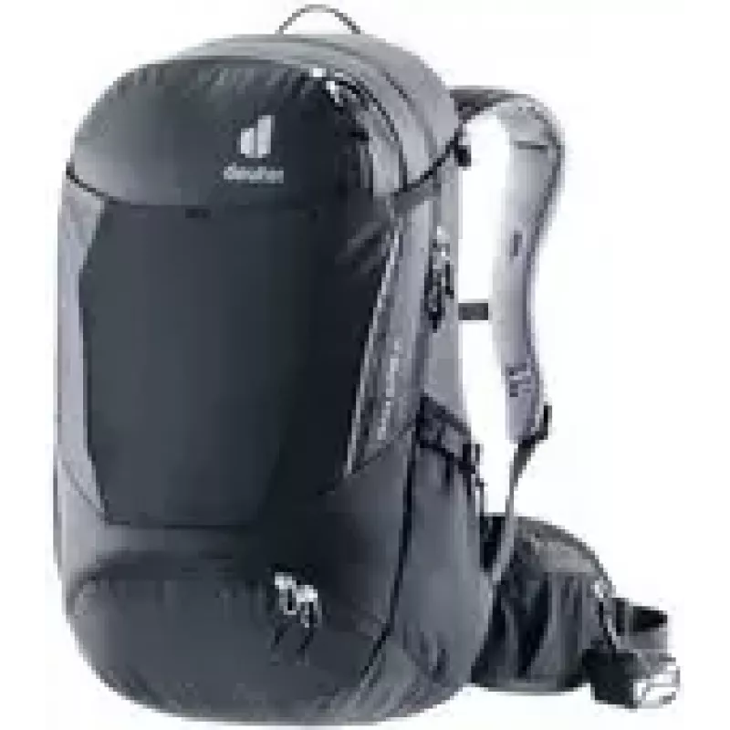 Seljakott DEUTER Trans Alpine 24 — jalgrattaseljakott, 24 L, must