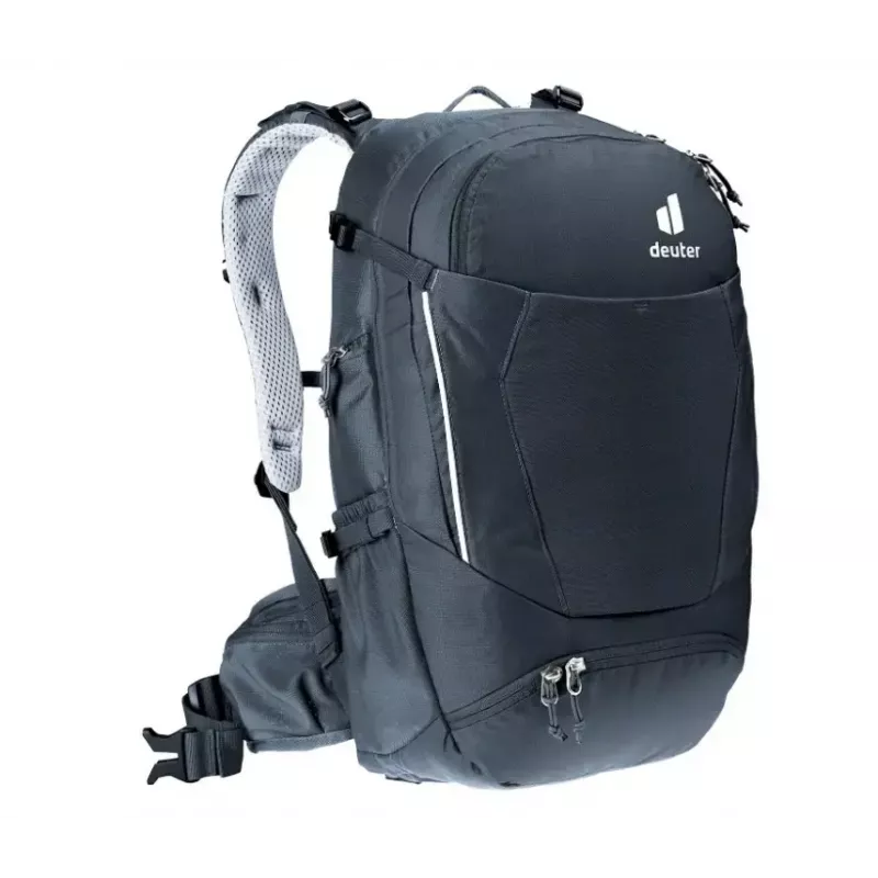 Seljakott DEUTER Trans Alpine 24 — jalgrattaseljakott, 24 L, must