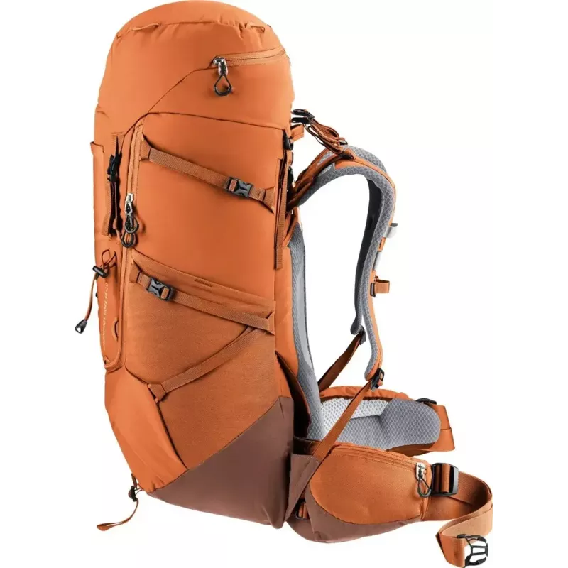 Trekking backpack DEUTER Aircontact Core 45+10 SL — kastan-umbra, 45+10 L maht