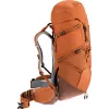 Trekking backpack DEUTER Aircontact Core 45+10 SL — kastan-umbra, 45+10 L maht