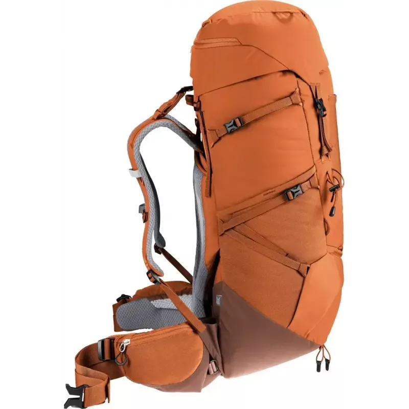 Trekking backpack DEUTER Aircontact Core 45+10 SL — kastan-umbra, 45+10 L maht